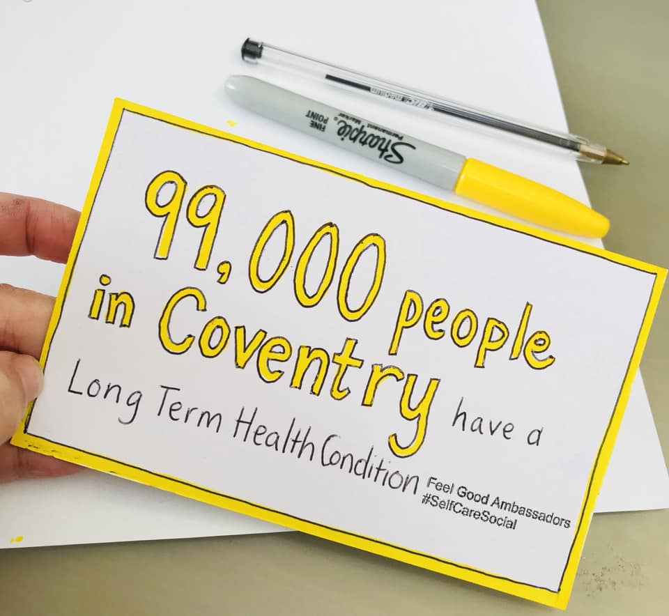 99,000 people in Coventry have a long term health condition